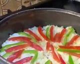 A picture of step 3 of Cheesy Chicken Tikka Pizza 🍕.