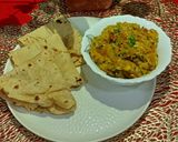 A picture of step 5 of Baingan Bharta.