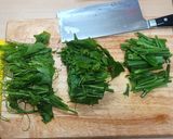 涼拌豆皮（腐竹）龍鬚菜（快速家常料理）的食譜步驟2照片