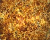 A picture of step 5 of Macaroni and beef cheese bake.