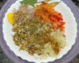A picture of step 2 of Healthy Protein Rich Moong Sprouts Salad For Weight Loss.