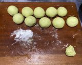 Foto langkah ke 5 dari resep Bakpao Pandan (No mixer).