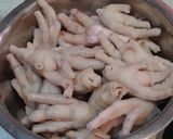 花生木瓜雞腳湯的食譜步驟1照片
