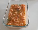 Foto del paso 2 de la receta: Galette de hojaldre y salmón marinado con limón