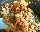 Foto langkah ke 4 dari resep Serundeng Teri Tempe Pedas.