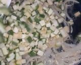Foto del paso 6 de la receta: Zuppa di fiori di zucca - Sopa de flor de calabaza