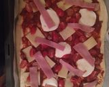 Φωτογραφία βήματος 4 της συνταγής Pizza με λουκάνικο και ρόκα