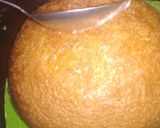 Foto langkah ke 10 dari resep Bolu caramel/bolu sarang semut no mixer and no oven.