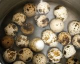 Foto langkah ke 1 dari resep Batik Polkadot Telur Puyuh.