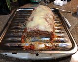 A picture of step 5 of Meatloaf Pepperoni Roll.