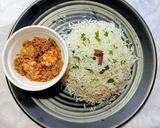 A picture of step 4 of Jeera Rice.