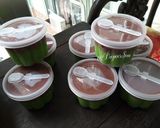 Foto langkah ke 3 dari resep Puding Lumut Coklat Duo.