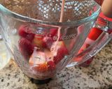 Foto del paso 2 de la receta: Smoothie de kiwi, con frambuesa y fresas.🥝🍓😋