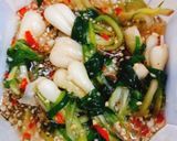 Hình bước làm 3 của món Kiệu cuộn