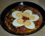 Kukoricás babfőzelék konzerv babból recept fázis 6 fotója