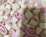 Foto del paso 1 de la receta: Tarta exprés de jamón y queso bien doradita y altita🤤👌