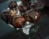 A picture of step 3 of Oats and dry fruit lollipop.