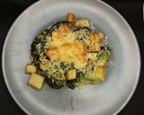 Foto del paso 4 de la receta Brócoli gratinada con aceite de pistacho