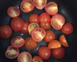 Salade de tomates cerises et poivron rouge 🍅🌶