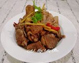 Hình bước làm 2 của món Vịt kho gừng