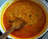 A picture of step 2 of Daal Tadka.