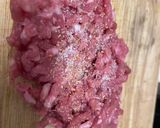 Foto del paso 2 de la receta: Pizza con base de pavo y pollo súper proteica sin ch y saludable