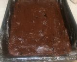 A picture of step 3 of Wendy's chocolate marshmallow fudge.