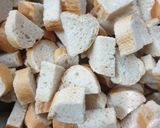 A picture of step 1 of Chëësy Bread Bites 🧀🧀🍕🍕🧀🧀.