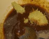 A picture of step 2 of Steak with veggie and boiled rice.
