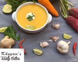 A picture of step 4 of Roasted Carrot soup 🍲.