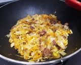 Foto del paso 6 de la receta Guisantes con jamón como plato único en 15 minutos 🎉🎉
