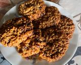 Csokilencsés zabpelyhes keksz recept fázis 3 fotója