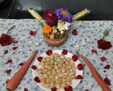 A picture of step 4 of Makhana revdl sesame seeds coated (til).