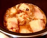 Hình bước làm 2 của món Cá Đuối Kho Dứa Cay