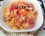 Foto langkah ke 4 dari resep Fettucinni Carbonara.
