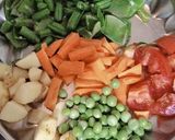 சாம்பார் சாதம் (Sambar satham recipe in tamil) ரெசிபி ஸ்டேப் 1 புகைப்படம்