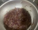 A picture of step 2 of Mutton Qourma.