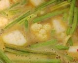 A picture of step 5 of Vegetable Kadi (Sindhi special).