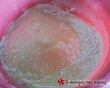 A picture of step 1 of Authentic Revani from Veria.