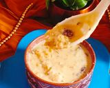 A picture of step 3 of Apple kheer.