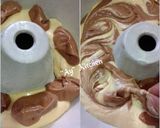 Foto langkah ke 5 dari resep Marmer Cake Jadul ala Siu Erl.