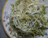 A picture of step 1 of Kaddu ka halwa.