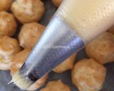 Foto langkah ke 16 dari resep Sus/Soes/Choux pastry Ekonomis dan Simple (no butter, no mixer).