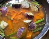 A picture of step 3 of Udipi style Sambhar.