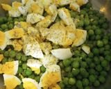 A picture of step 1 of Pea Salad Batch 5.