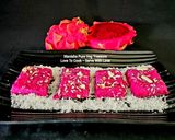 A picture of step 5 of Red Dragon Fruit Coconut Burfi.