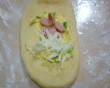 Foto langkah ke 7 dari resep No Knead Garlic Cheese Bread (tanpa ulen).