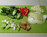 Foto langkah ke 2 dari resep 471. Cah Kuah Tahu Sutra Ikan Dori.