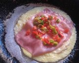 Foto del paso 3 de la receta: Omelette de jamón y queso