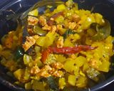 A picture of step 3 of Lauki ki Sabji.